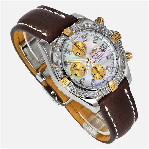 breitling chronomat evolution bezel parts|Breitling Chronomat evolution with diamonds.